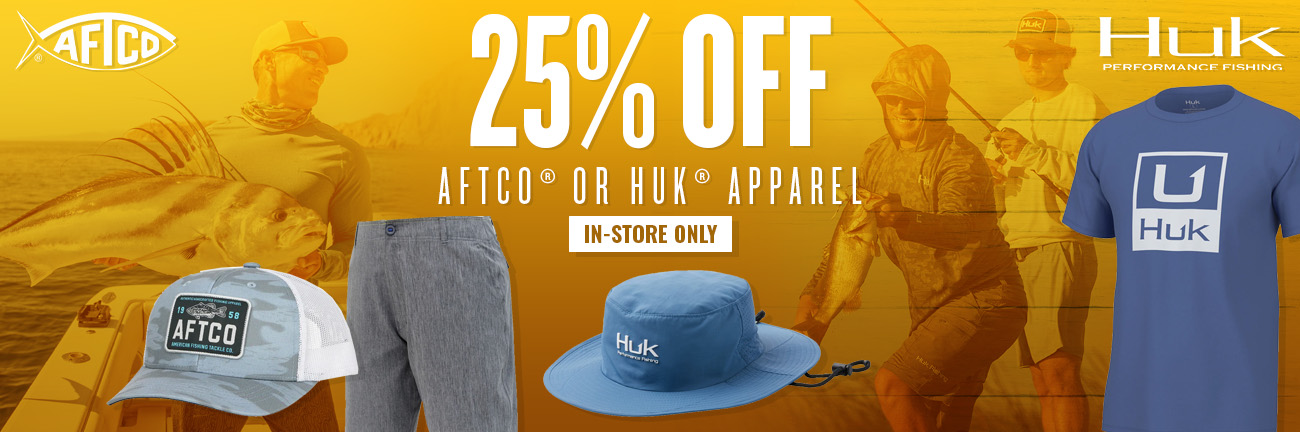 AFTCO or HUK Apparel - MF